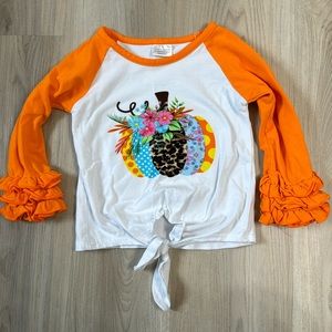 ⭐️Pumpkin/Fall Shirt - Toddler Size S (around 2T)⭐️